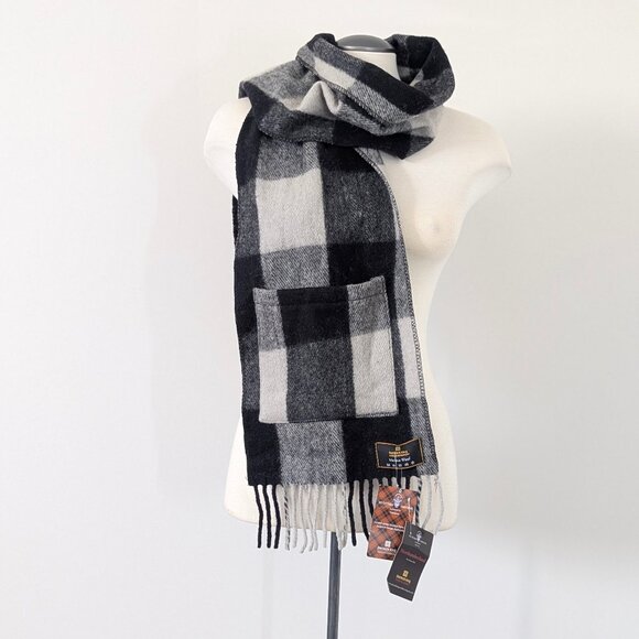 NWT Merino Wool Scottish Tartan Scarf - Picture 1 of 6